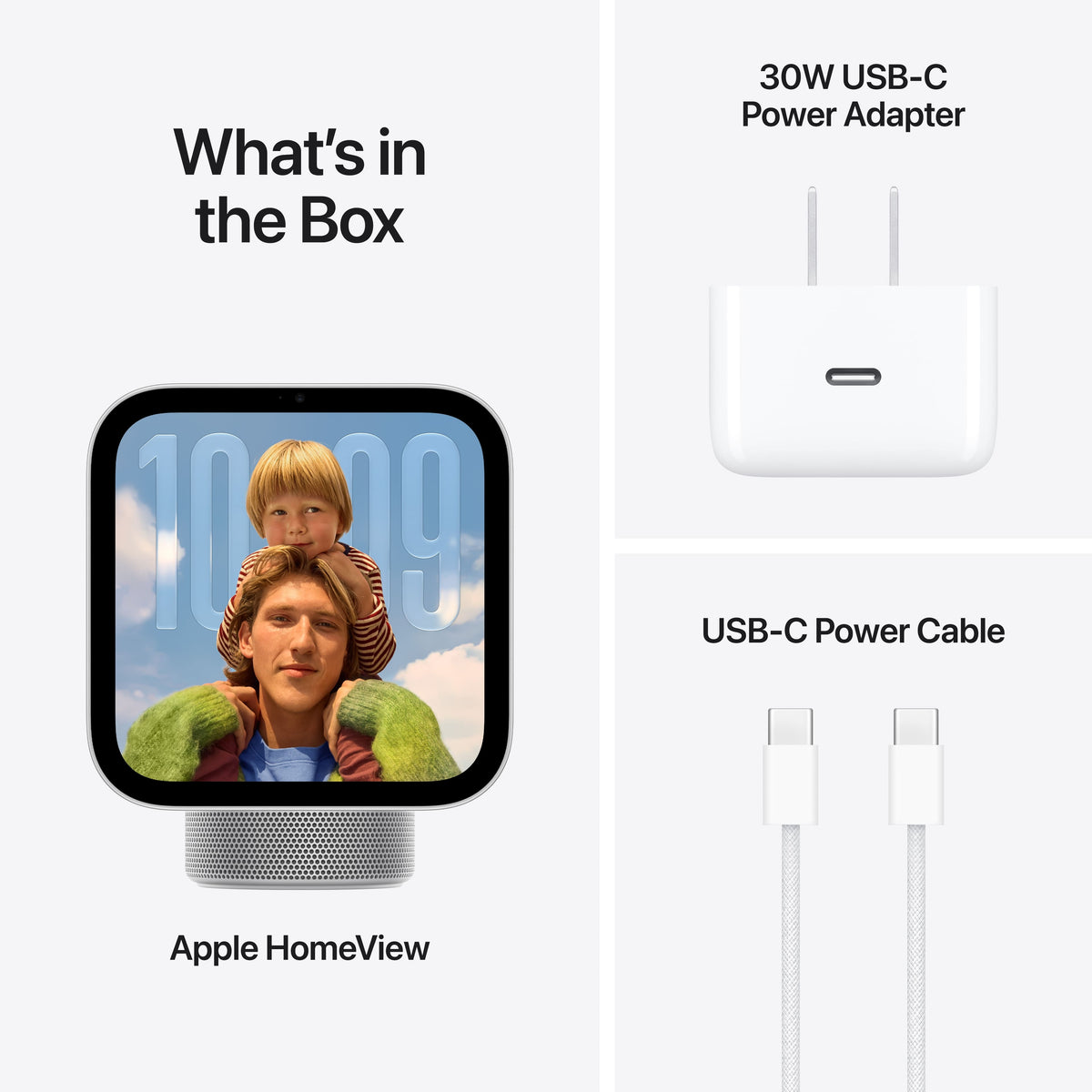 Apple - HomeView - Silver