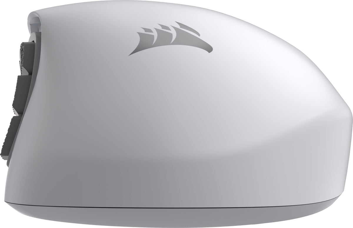 CORSAIR - Scimitar Elite Wireless SE MOBA/MMO Optical Gaming Mouse with 16 Programmable Buttons - Wireless - White