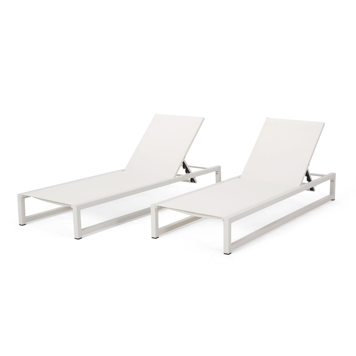 Venice - Classic Chaise Lounge With Adjustable Aluminum Frame