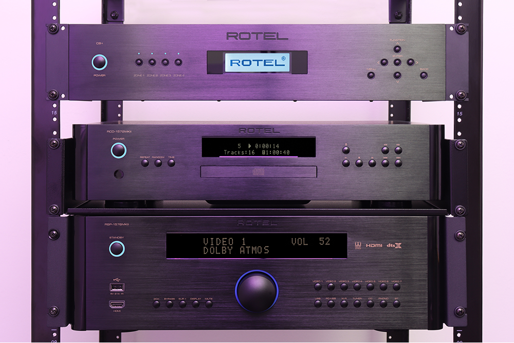 Rotel - C8+ 8-Ch CI Amplifier - Black