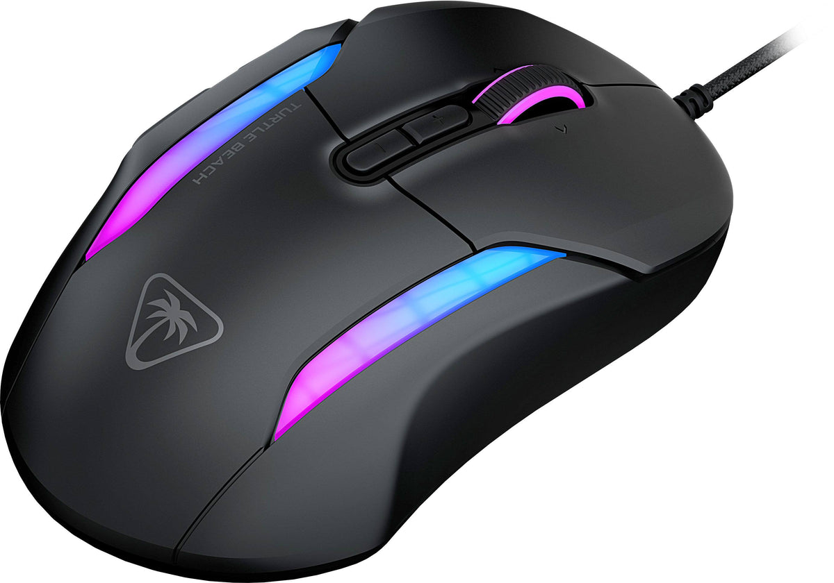 Turtle Beach - Kone II Wired Optical Gaming Mouse with RGB Lighting - Wired - Ash Black
