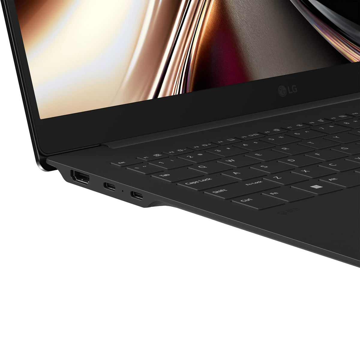 LG - gram Pro 16" 120Hz 3K OLED Laptop Intel Core Ultra X7 Processor 358H with 32GB RAM - 1TB SSD - Copilot + PC - Aerominum Black