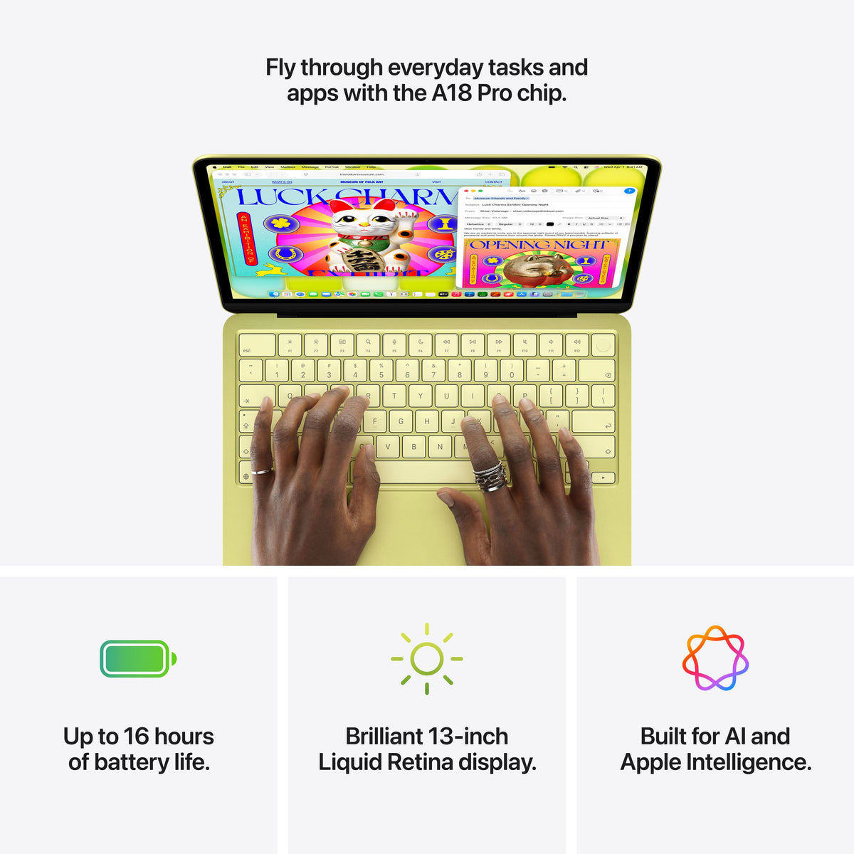 Apple - Refurbished MacBook Neo 13-inch Laptop - A18 Pro chip with 6‑core CPU and 5‑core GPU - 8GB Memory - 512GB SSD - Blush