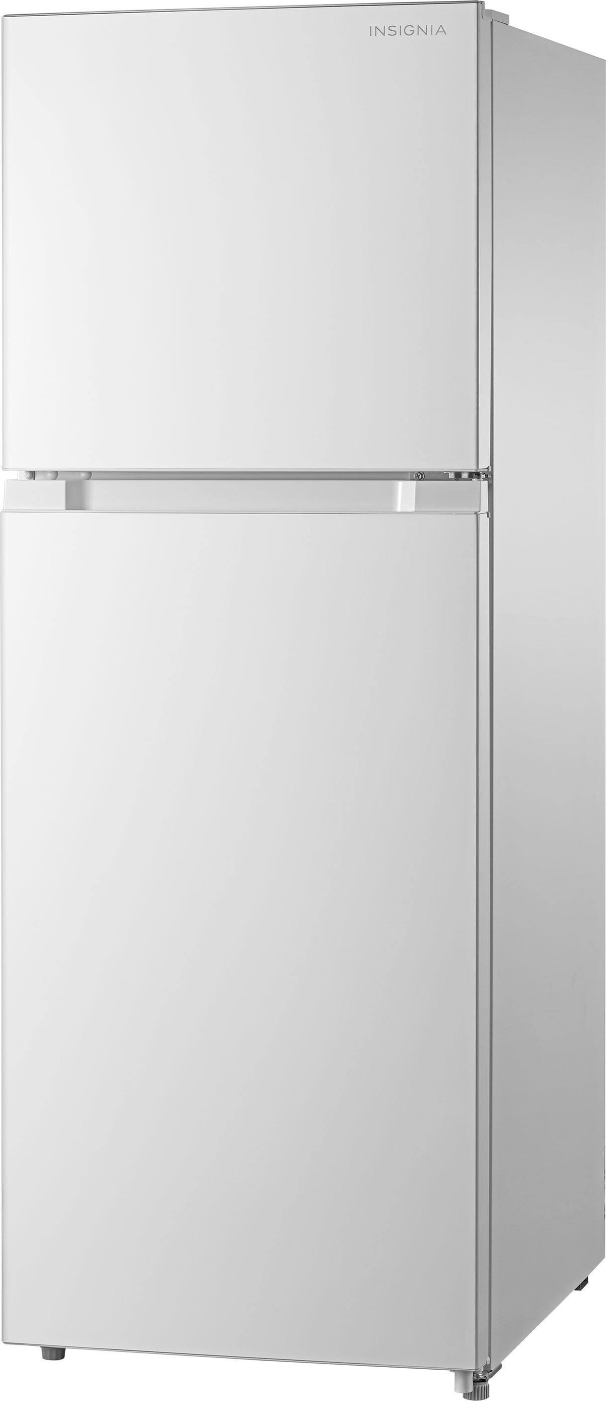 Insignia™ - 22 in. Wide 10.1 Cu. Ft. Top-Freezer Refrigerator with Reversible Door and ENERGY STAR Certification - White