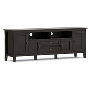 Warm Shaker - TV Media Stand - Hickory Brown