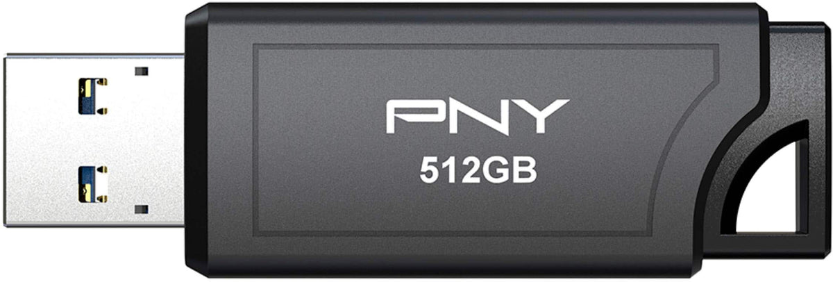 PNY - PRO Elite V3 512GB USB 3.2 Gen 2 Flash Drive - Black