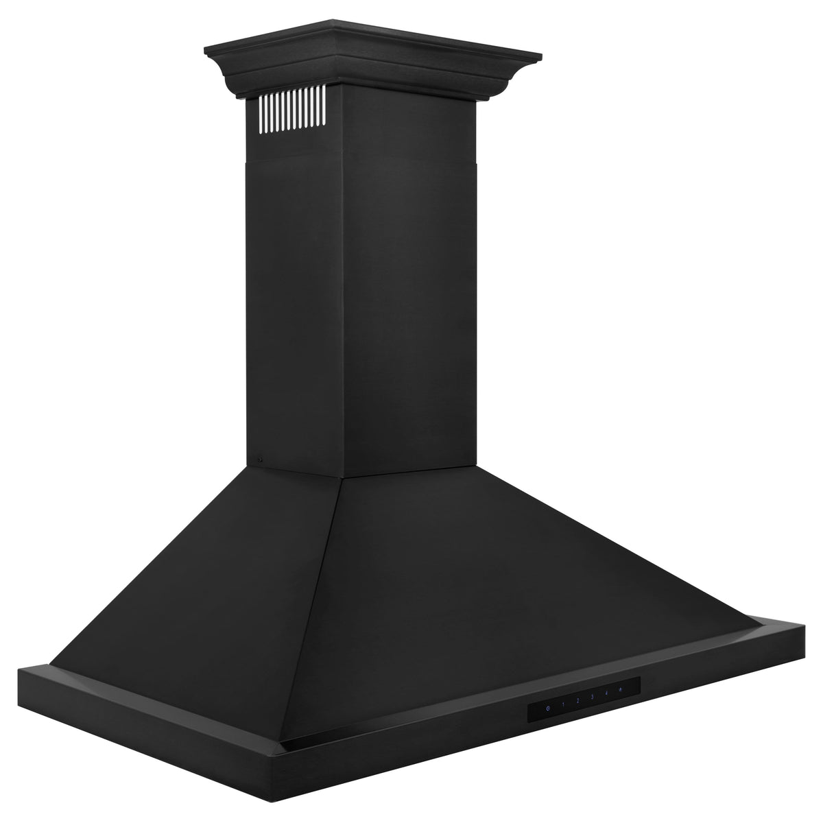 ZLINE - 30 inches - Externally Vented - Wall Range Hood - Black Stainless Steel