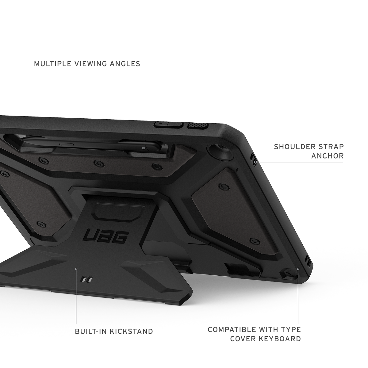 UAG - Metropolis SE Series Case for Microsoft Surface Pro 12" - Black