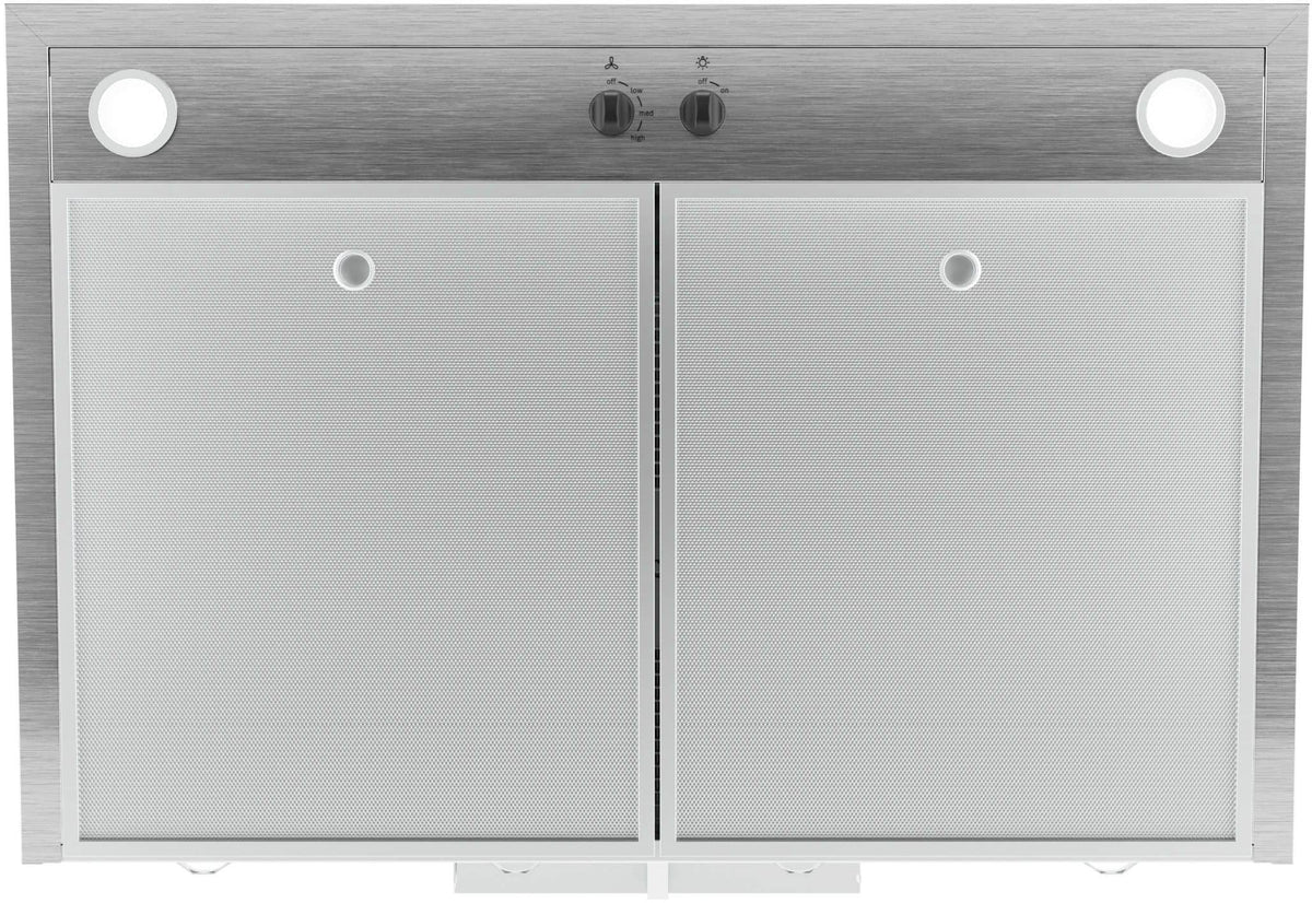 Bosch 300 Series - 30 inches - Recirculating & Convertible - Under cabinet Range Hood - Stainless Steel