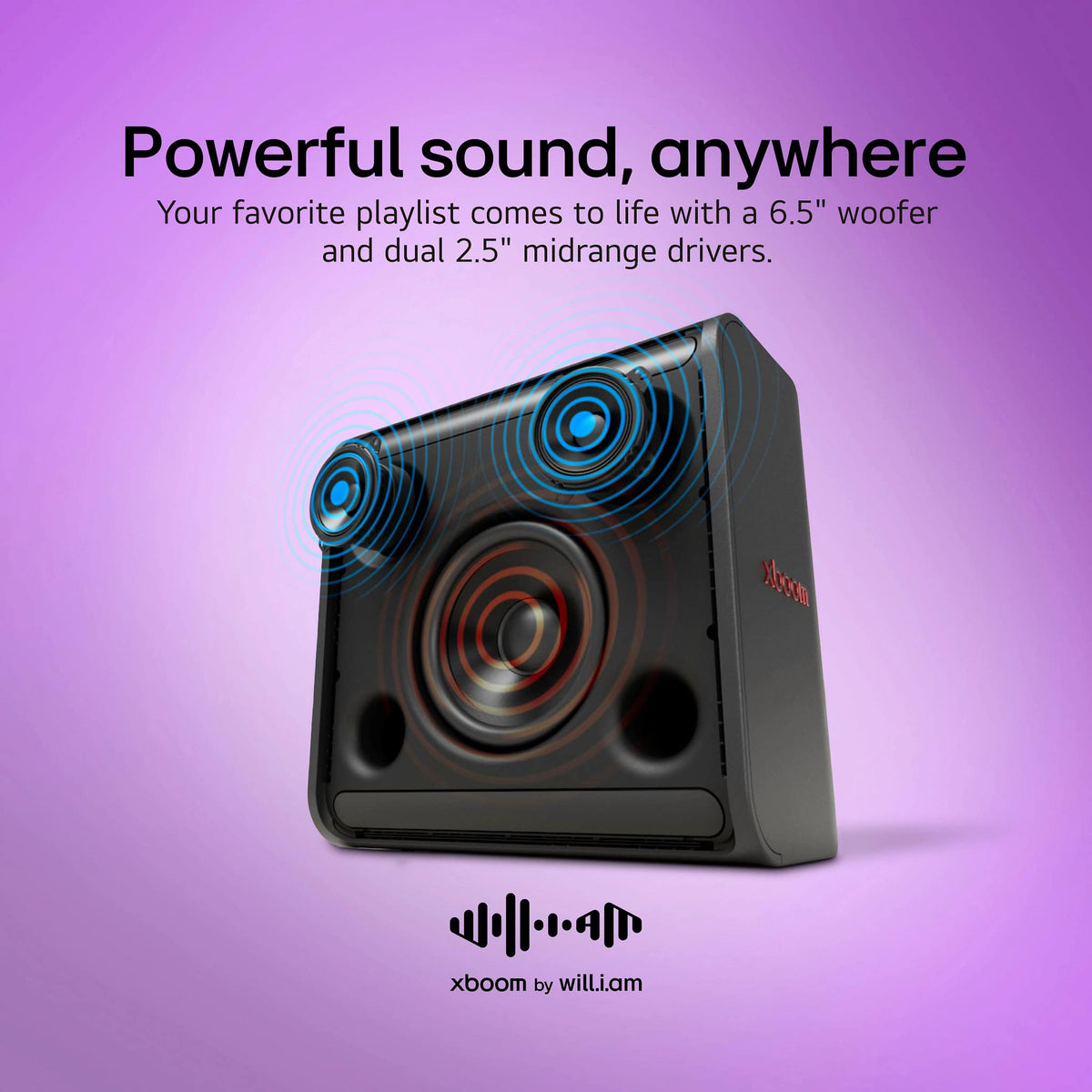 LG - xboom Stage 301 Bluetooth Speaker - Black