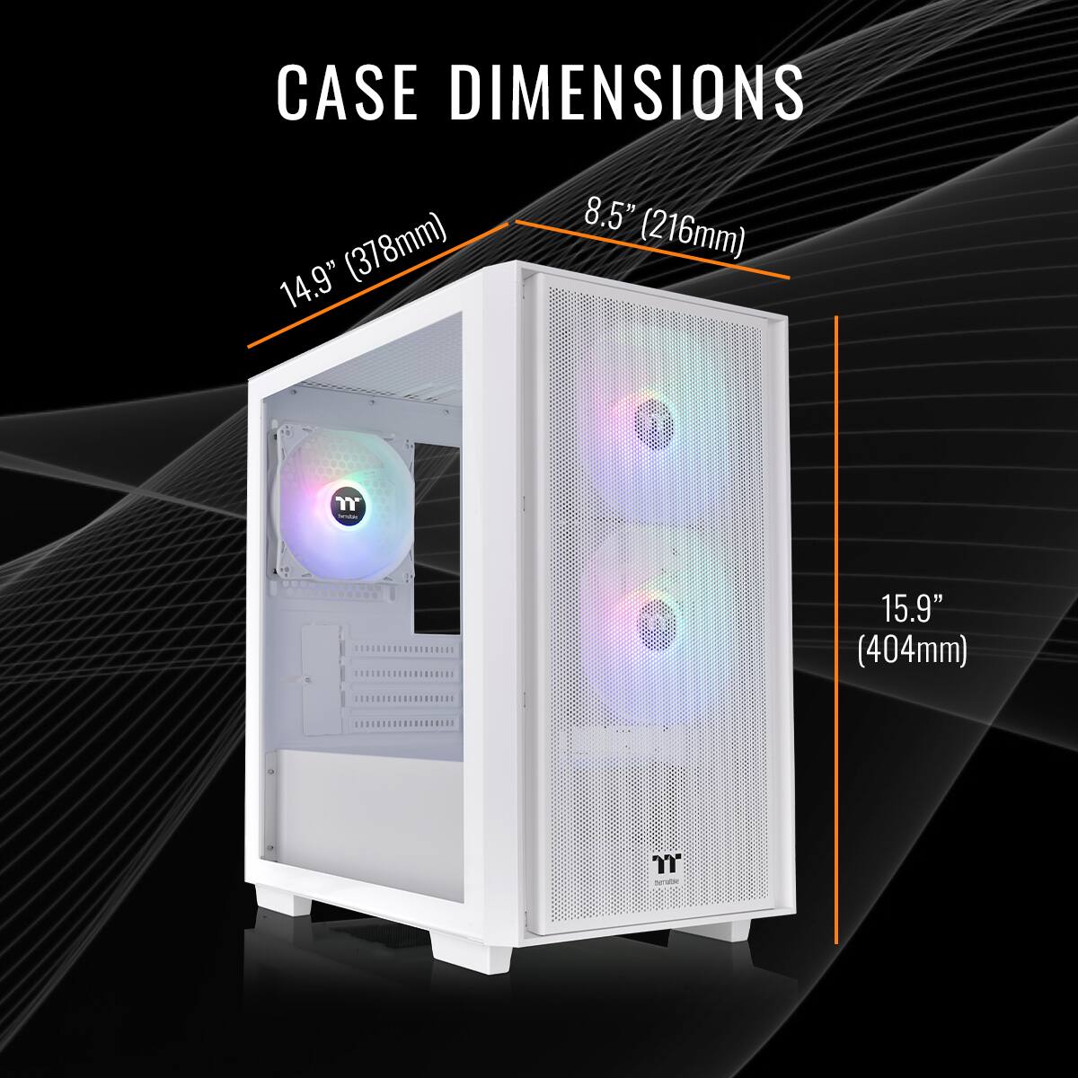 Thermaltake - LCGS Versa i570S Gaming Desktop Intel Core i9-14900KF 2025 32GB RGB Memory NVIDIA GeForce RTX 5070 1TB SSD NVMe M.2 WiFi - White