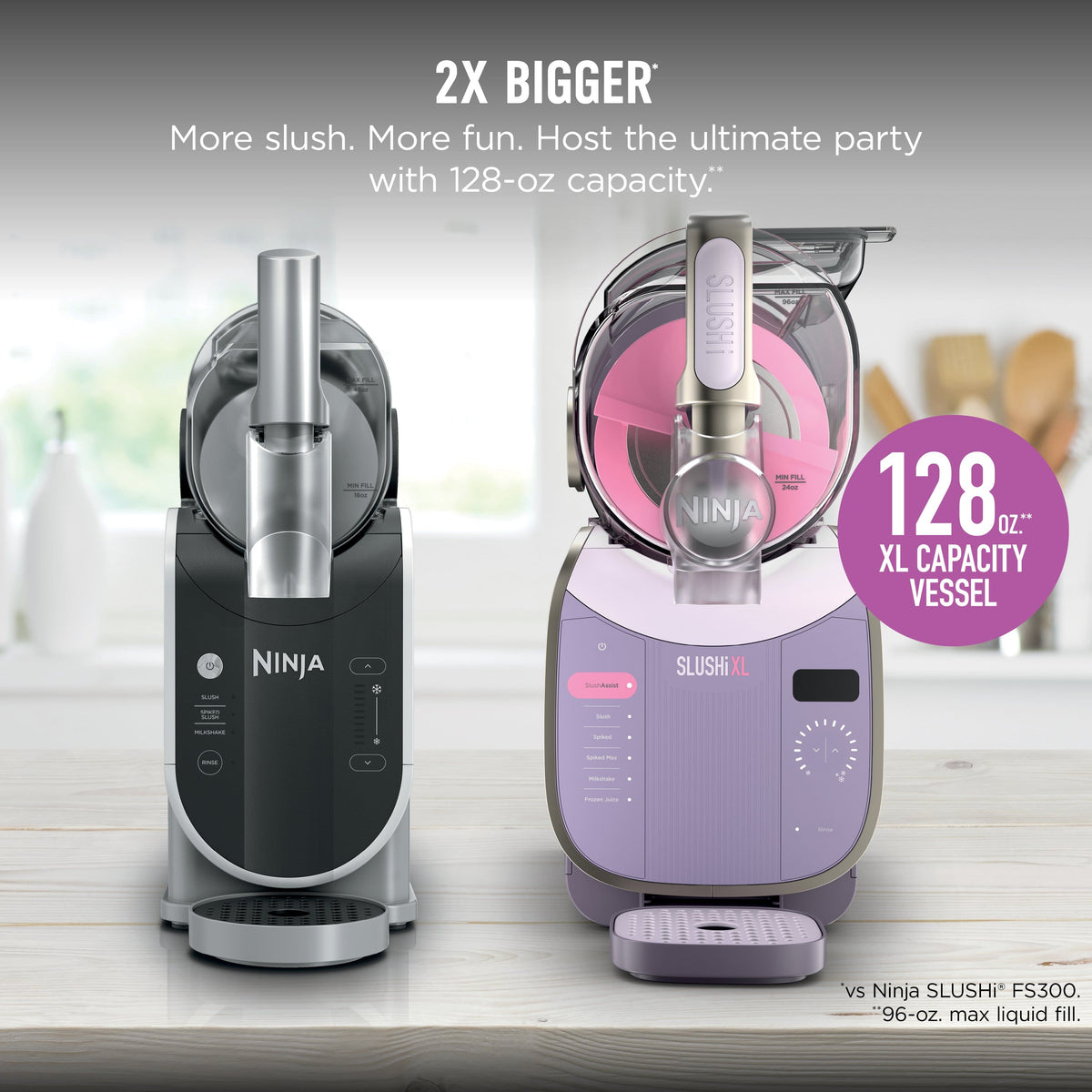 Ninja - SLUSHi XL Slushie Machine - Pink Violet