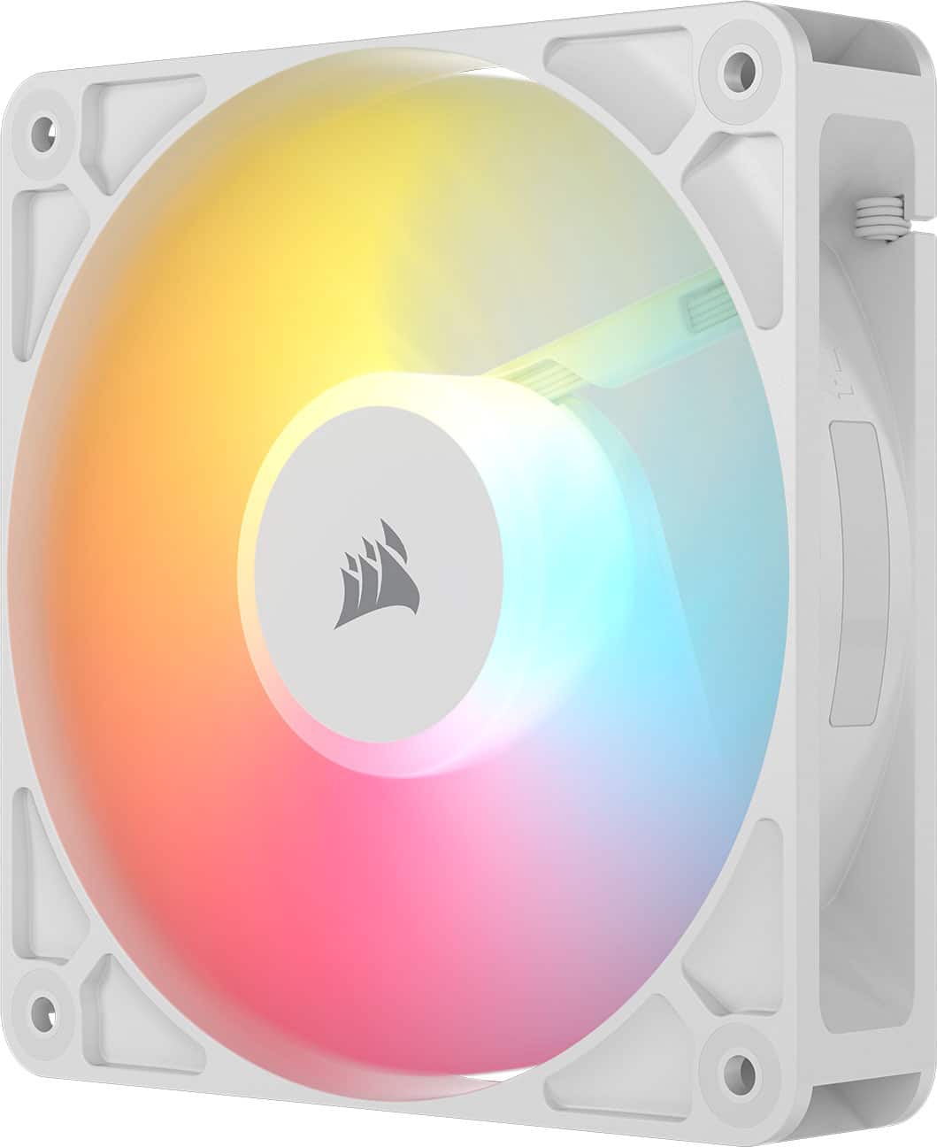 CORSAIR - RS120-R ARGB 120mm PWM Reverse Case Fans Triple Pack - White