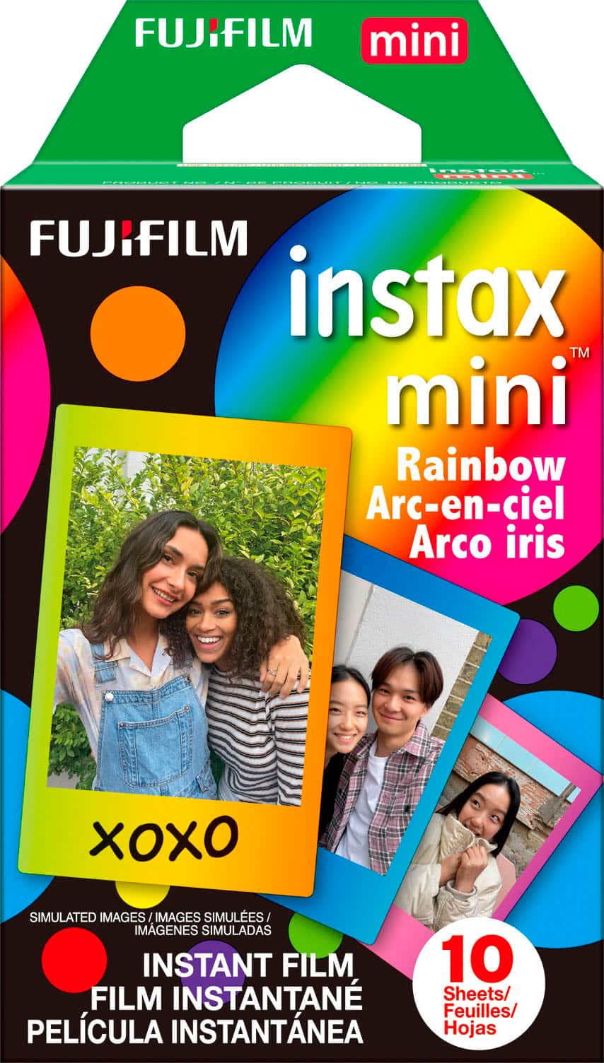 Fujifilm - instax mini Rainbow Instant Film - Multi