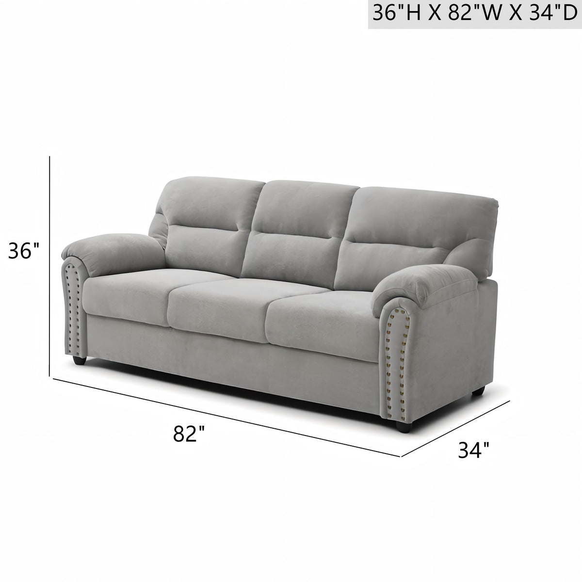Hamilton - Sofa With Nailhead Trim