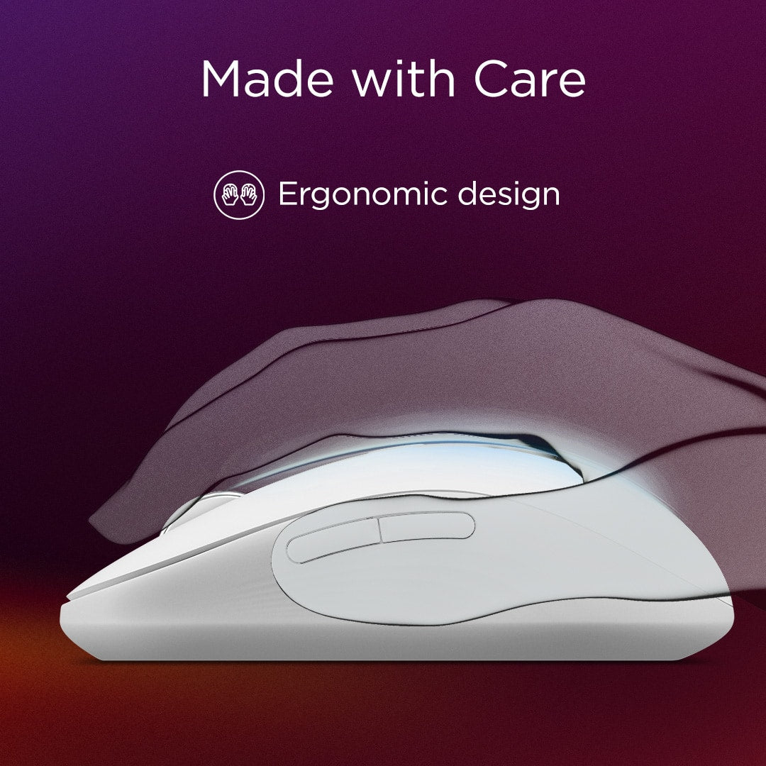 Lenovo - Yoga Bluetooth Silent Mouse - Wireless - Seashell