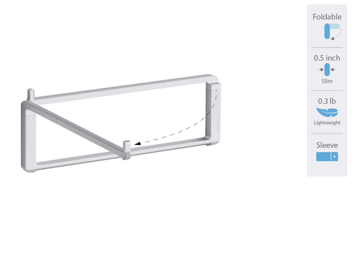 Rain Design - mBar Pro Foldable Laptop Stand - Silver