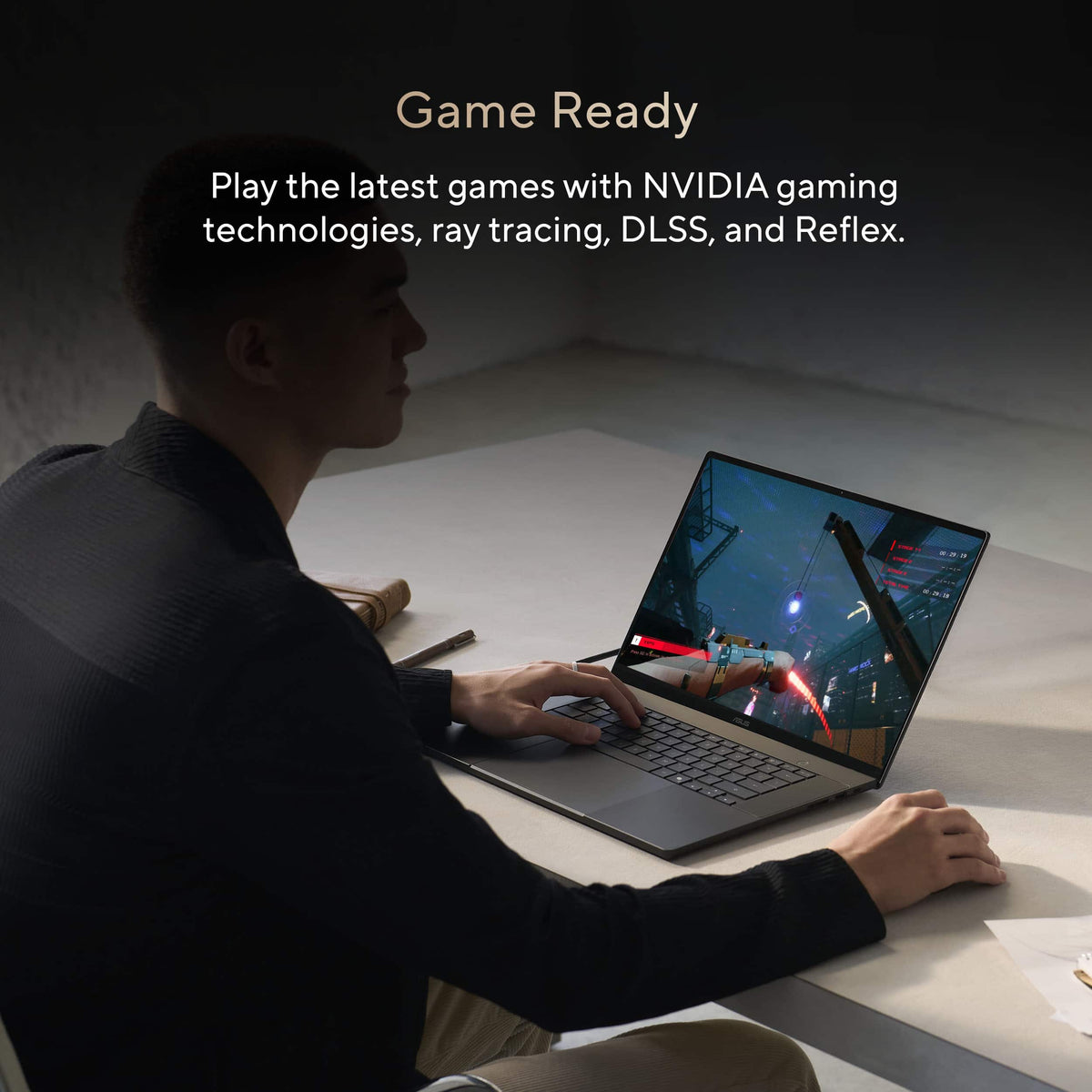 ASUS - ProArt P14 14" 3K OLED Touchscreen Laptop - NVIDIA RTX Spark N1X (2026) - 32GB Memory - 512GB Storage - Copilot+ PC - Nano Black