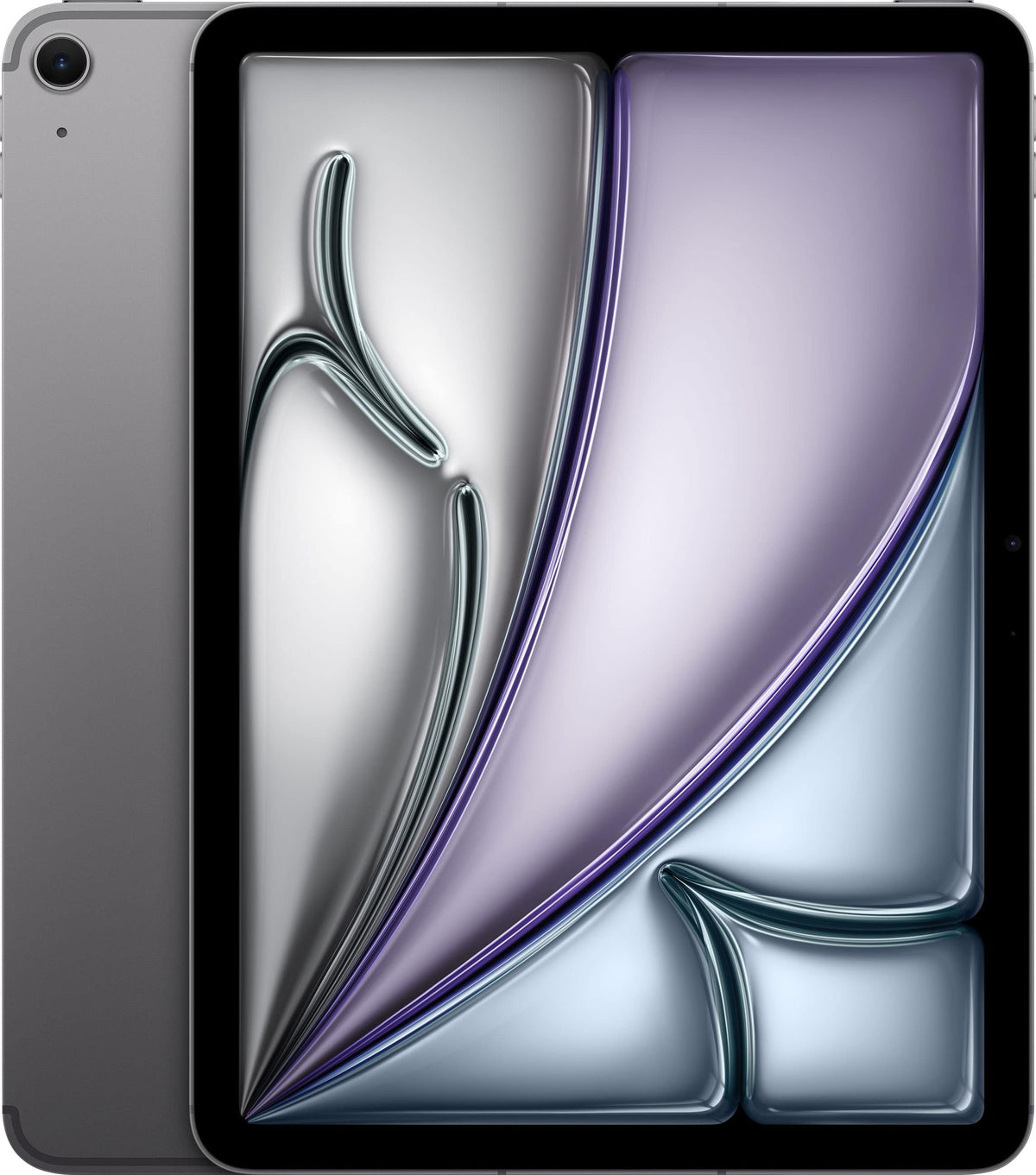 Apple - 11-inch iPad Air M4 chip Wi-Fi + Cellular 128GB - Space Gray (AT&T)