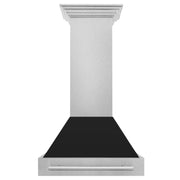 ZLINE - 30 inches - Externally Vented - Wall Range Hood - Black Matte