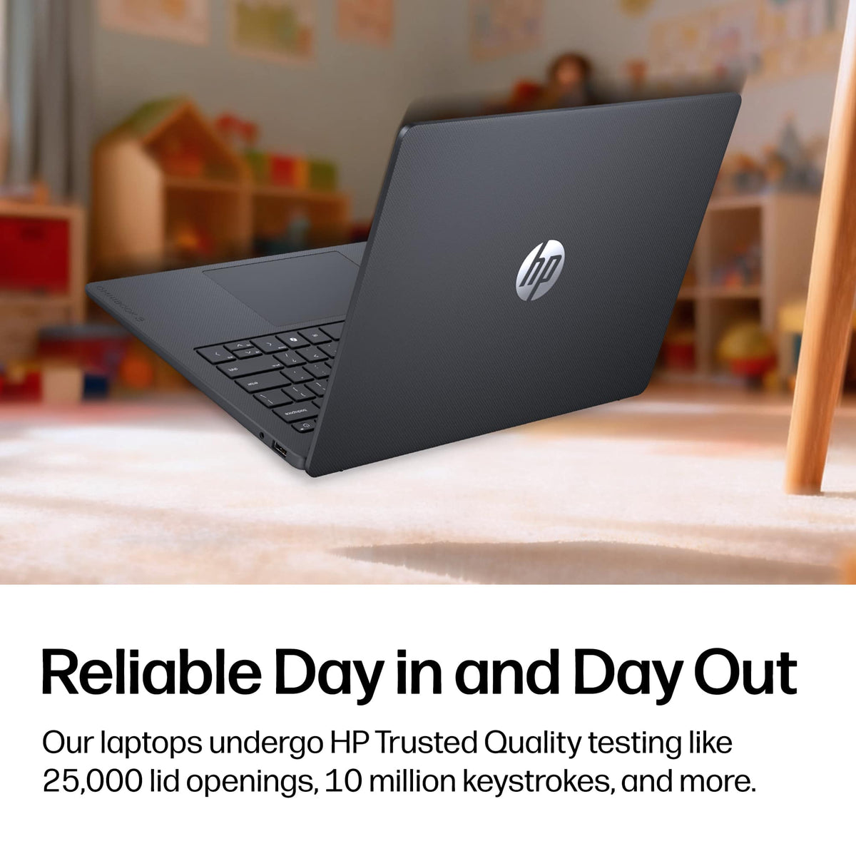 HP - OmniBook 3 - 14" 2K Touchscreen Laptop - Intel Core 3 304 (2026) - 8GB Memory - 128GB UFS - Jet Black