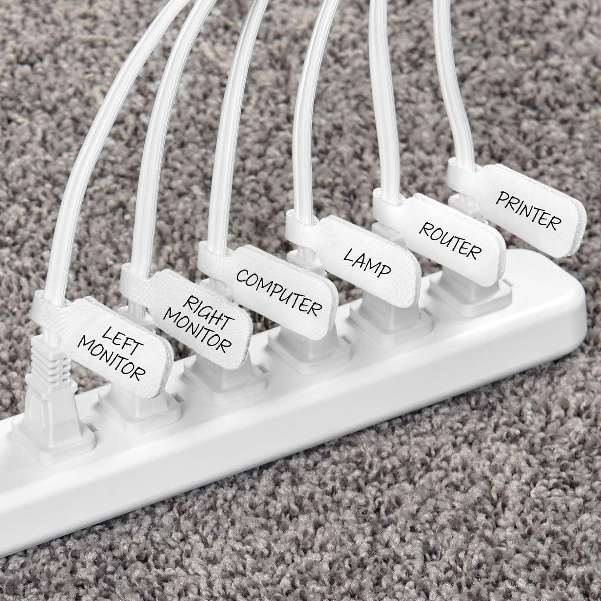 Wrap-It Storage - Cable Label (14- pack) - White