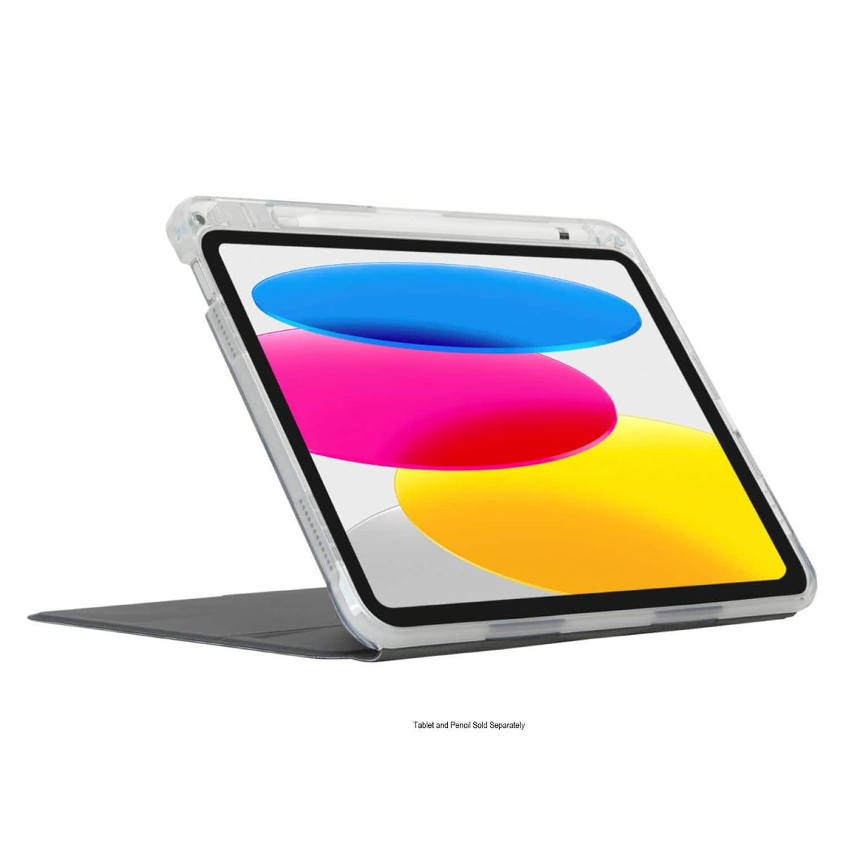 Targus - Pro-Tek Clear Case for iPad 11"(A16) and iPad 10.9"(10th gen.) - Clear/ Black
