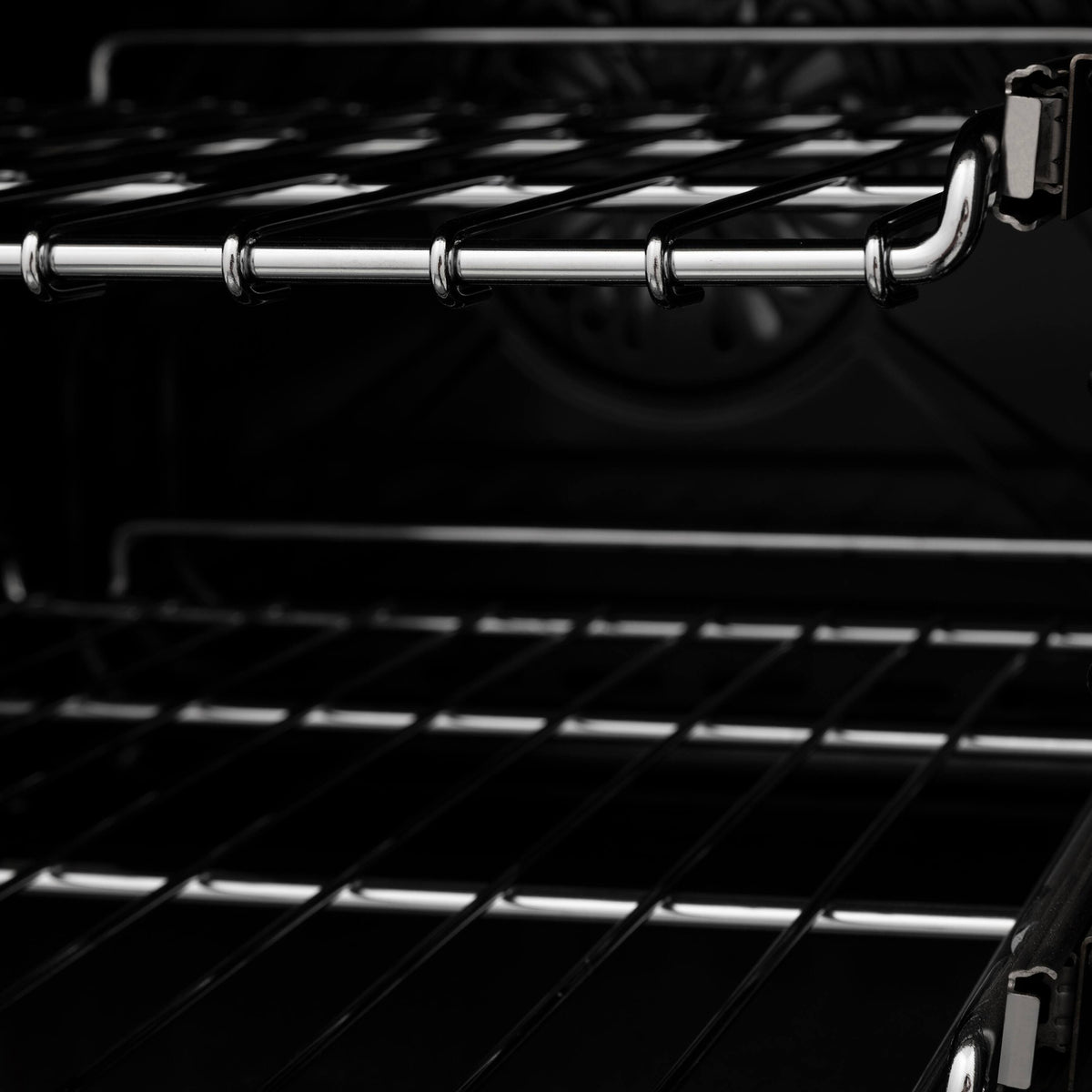 ZLINE - 48 in. Wide 7 Burner Autograph 6.0 cu. ft. Freestanding Legacy Dual Fuel Range with  Black Steel & Gold Accents - Black
