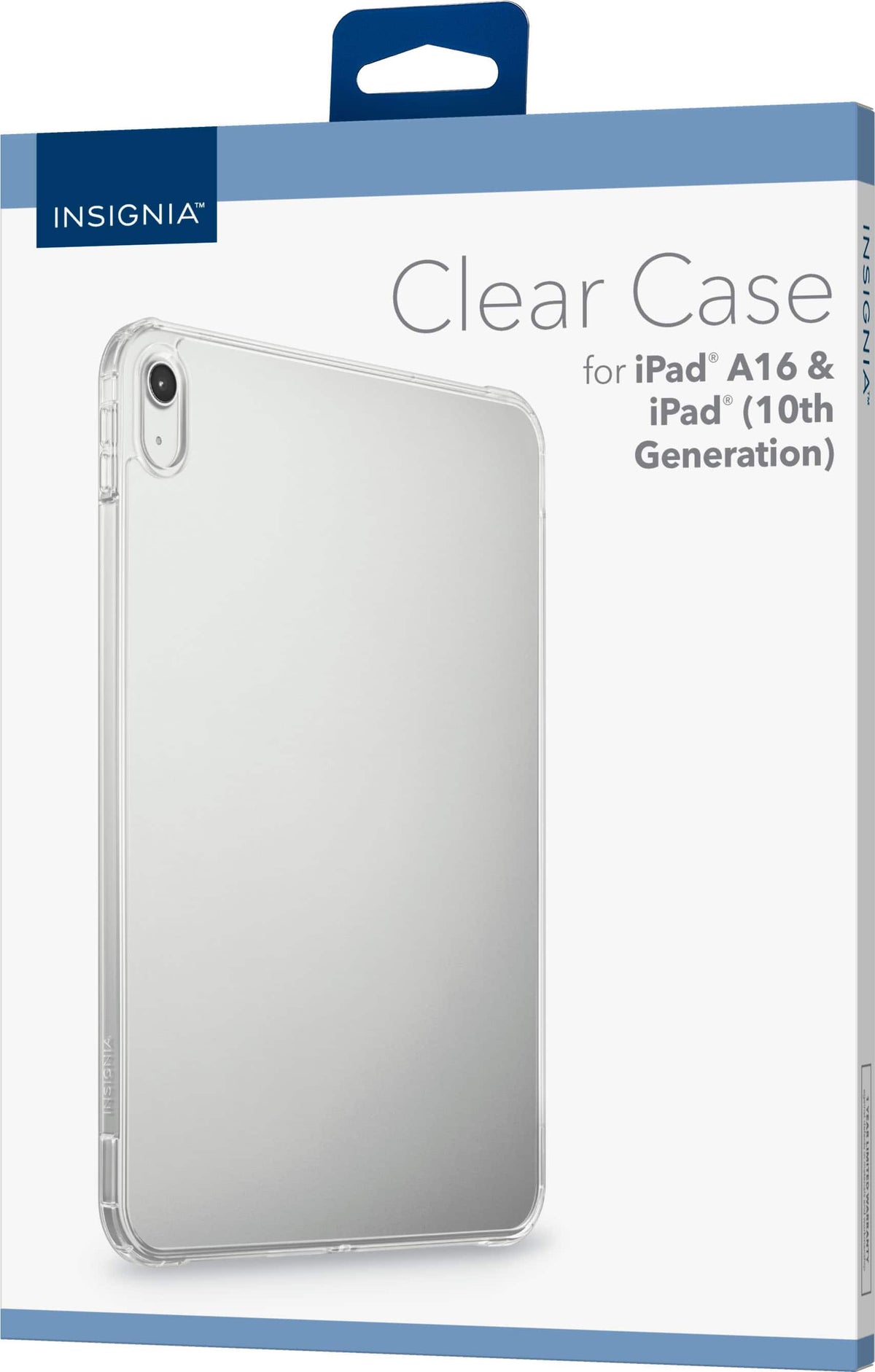 Insignia™ - Case for iPad A16 and iPad (10th Generation) - Clear