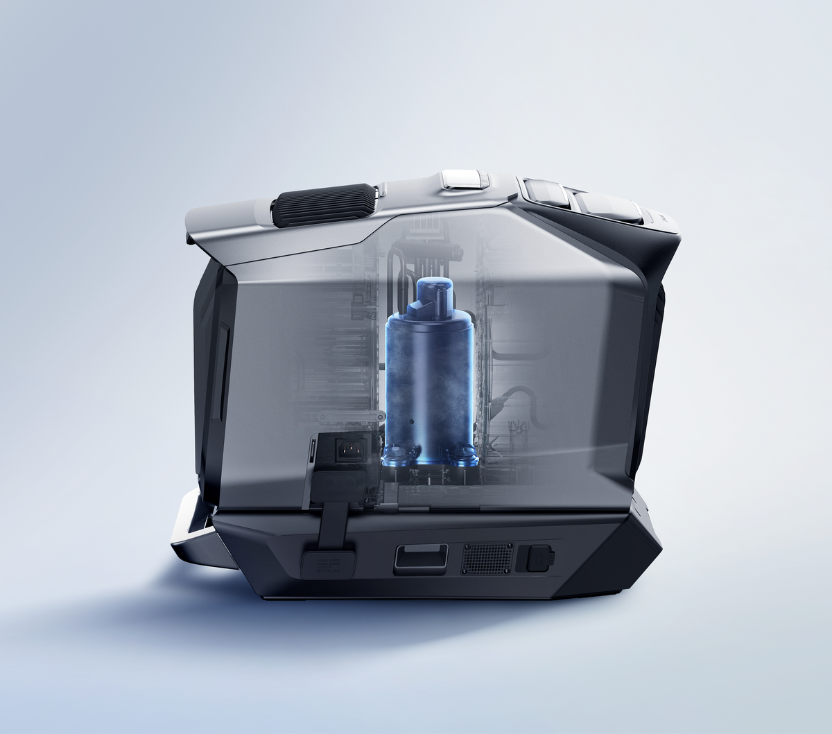 EcoFlow - Wave 3 - 180 Sq. Ft. Portable Air Conditioner - Gray