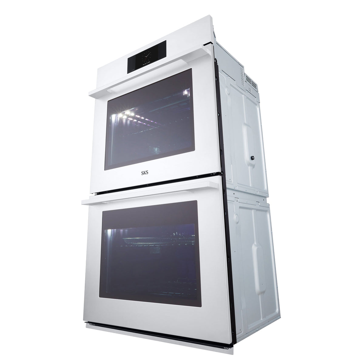 SKS - 30 in Built In Double Wall Oven with Steam - Satin Stainless Steel