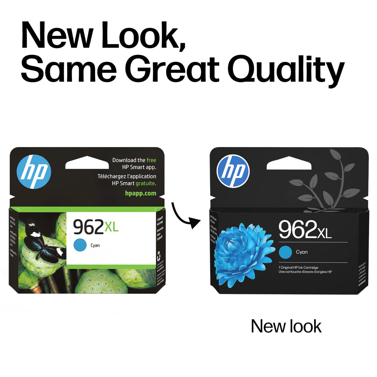 HP - 962XL High-Yield Ink Cartridge - Cyan