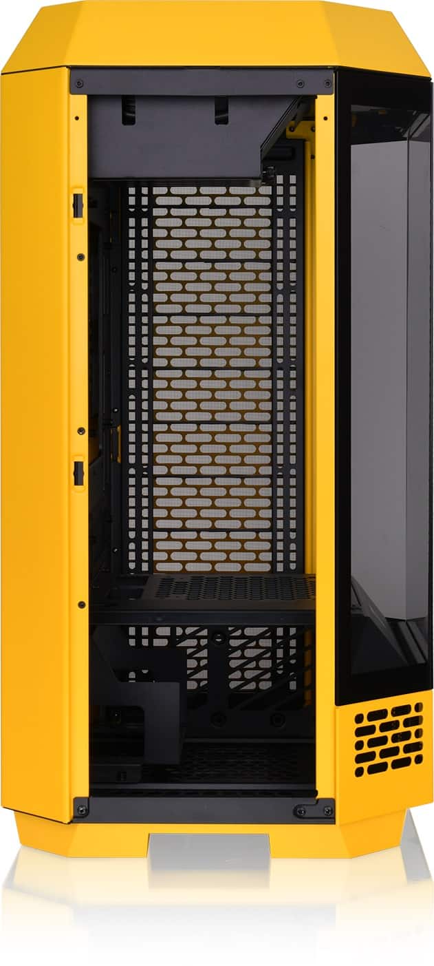 Thermaltake - The Tower 300 Micro ATX PC Case - Bumblebee Yellow