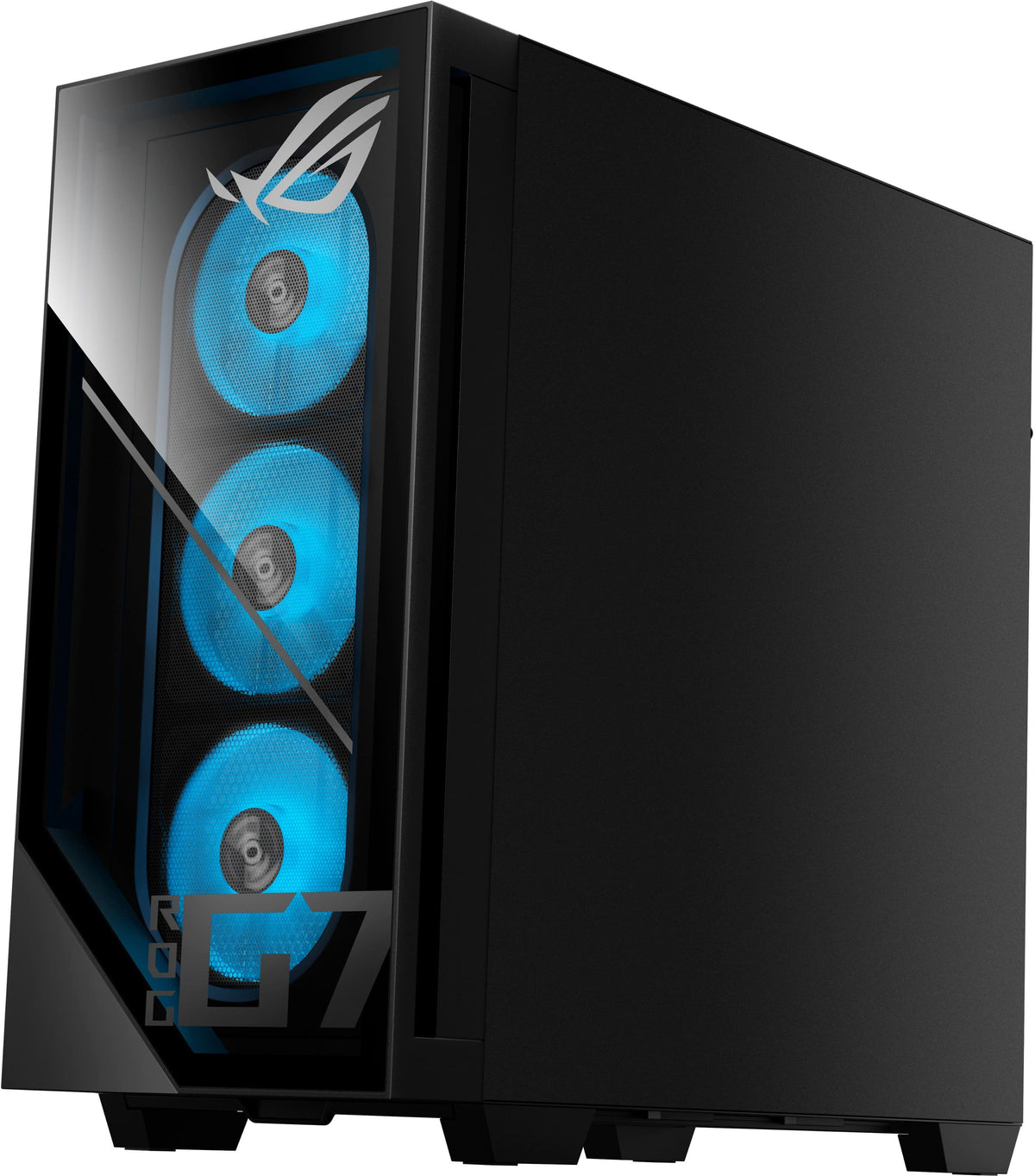 ASUS - ROG G700 Gaming Desktop - Intel Core Ultra 7 - 16GB Memory - NVIDIA GeForce RTX 5070 12GB - 1TB SSD - Black
