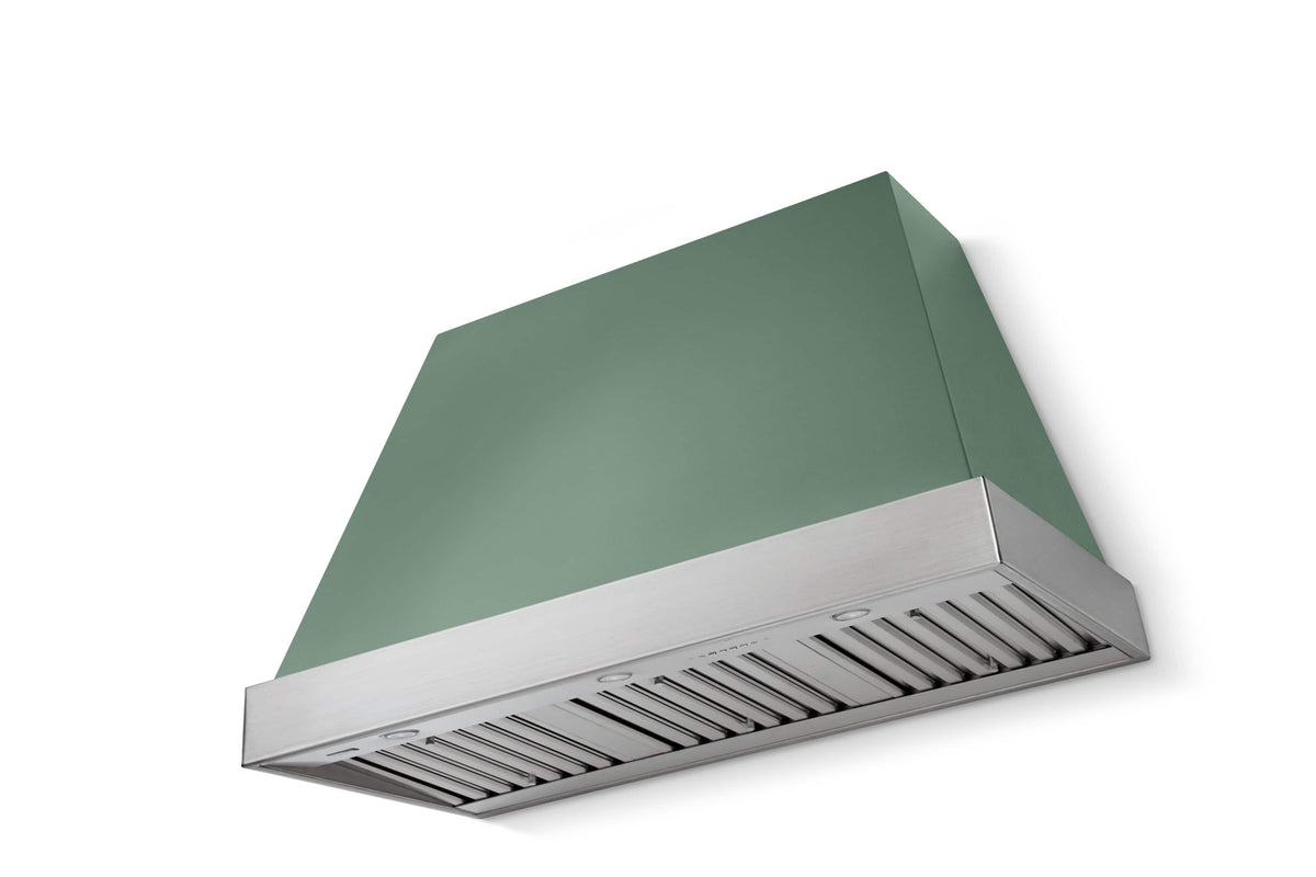 AGA - 48 inches - Externally Vented - Wall Range Hood - Mineral Green