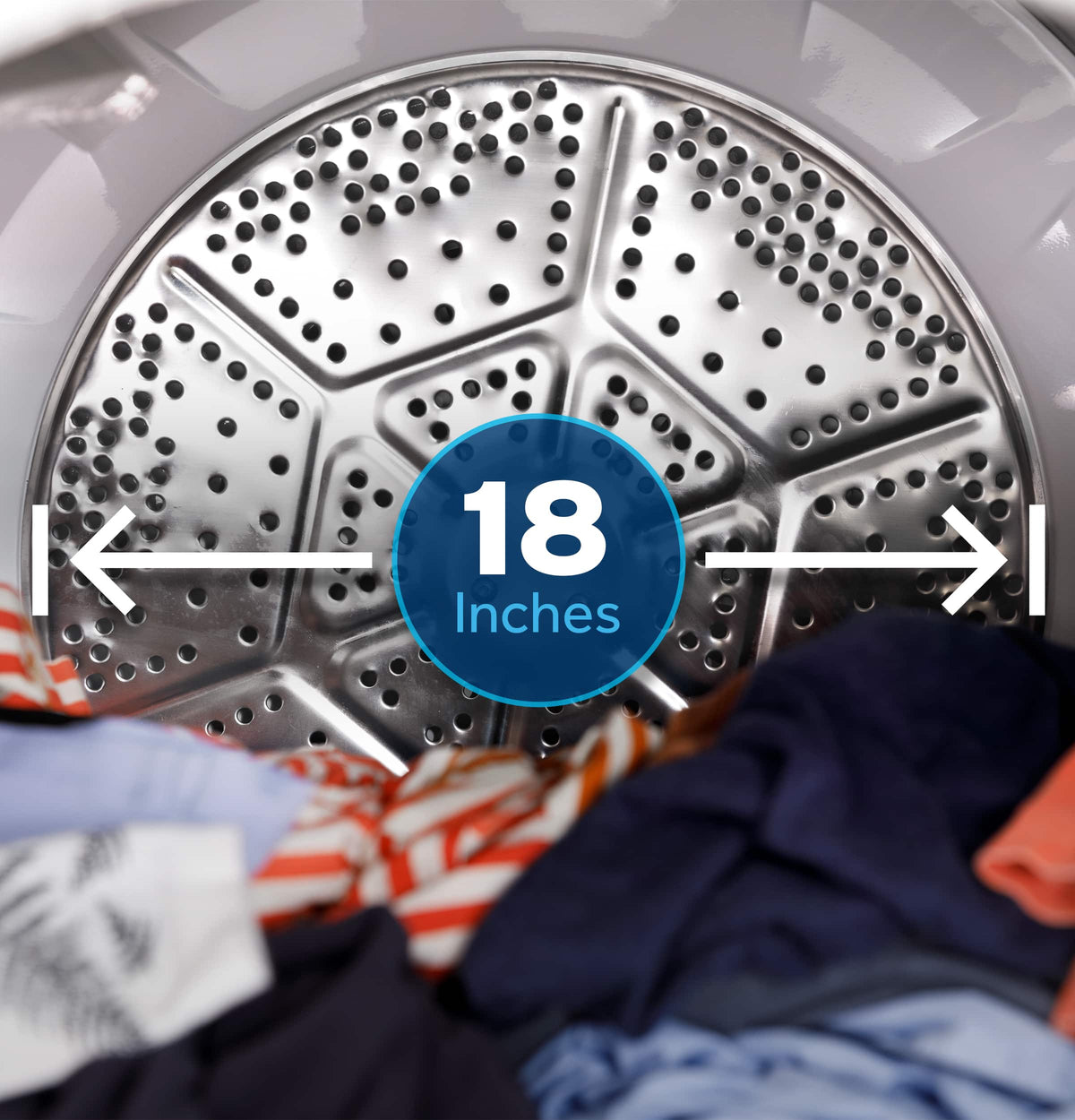 GE - 7.2 Cu. Ft. Electric Dryer with Long Venting up to 120 Ft - White with Silver Matte