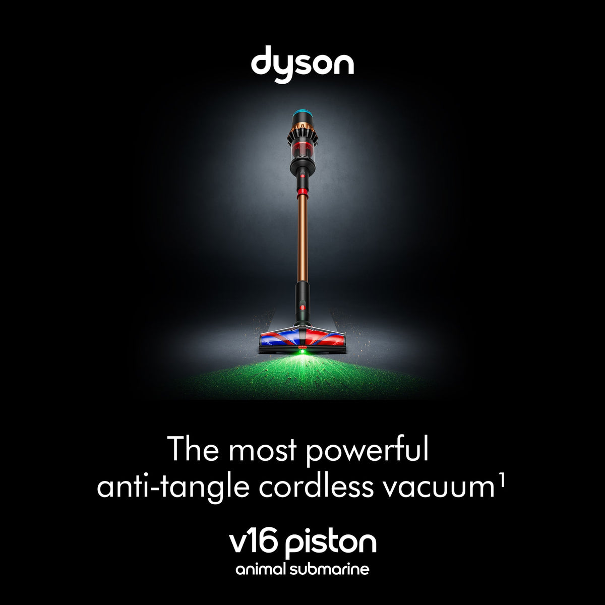 Dyson - V16 Piston Animal Submarine Cordless - Black  / Bright Copper Manifold