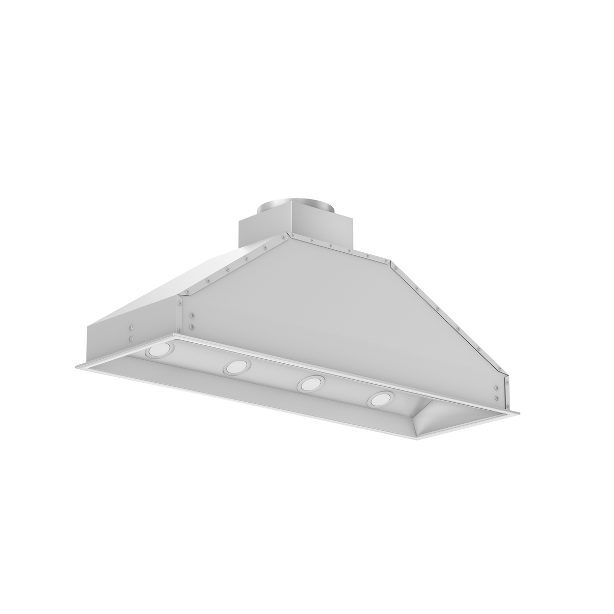 ZLINE - 46 inches - Externally Vented - Range Hood Insert - Stainless Steel