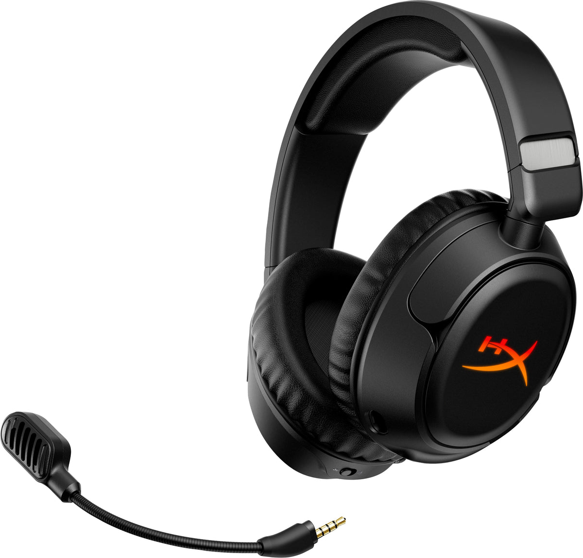 HyperX - Cloud Flight 2 Wireless Gaming Headset for PC, PS5, PS4, Nintendo Switch, Mac, Mobile, and Bluetooth - Black