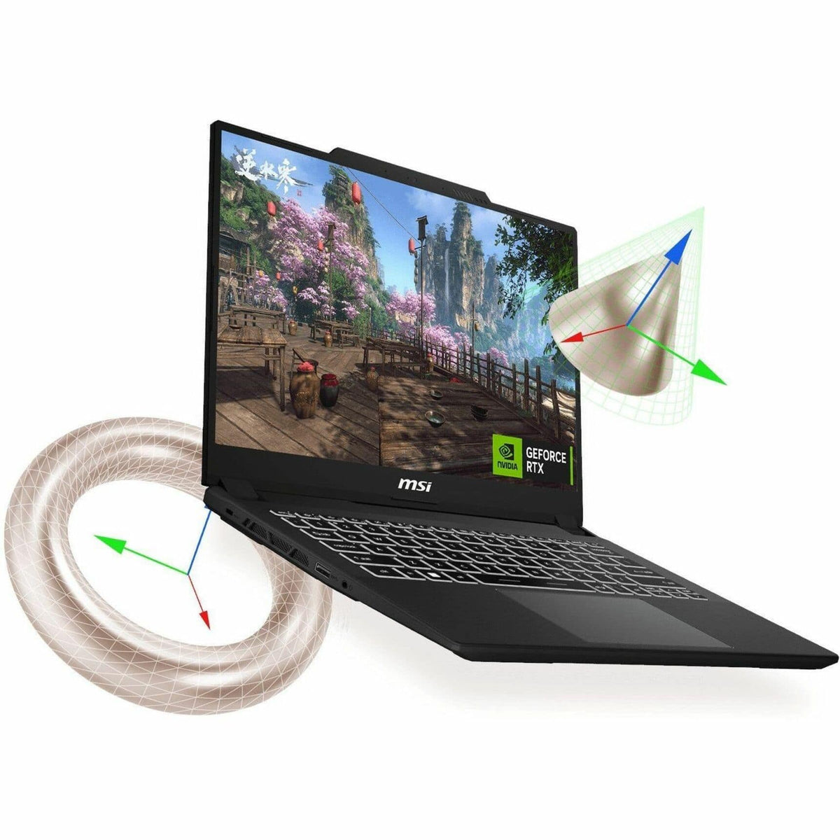 MSI - Creator M14 A13V 14" IPS 2880 x 1800 (2.8K) Laptop - Intel Core i7 with 32GB Memory - 2 TB SSD - Lunar Gray, Gray