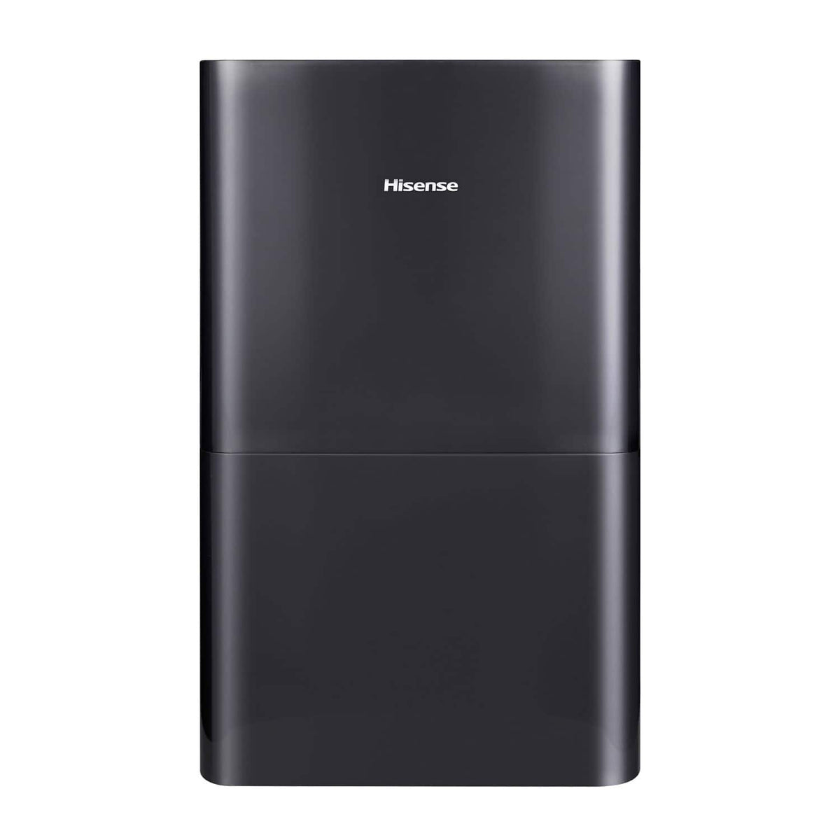 Hisense - 50-Pint Dehumidifier with 12 quarts Bucket Capacity and Pump - Black