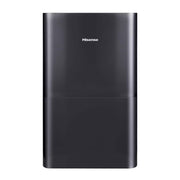 Hisense - 50-Pint Dehumidifier with 12 quarts Bucket Capacity and Pump - Black