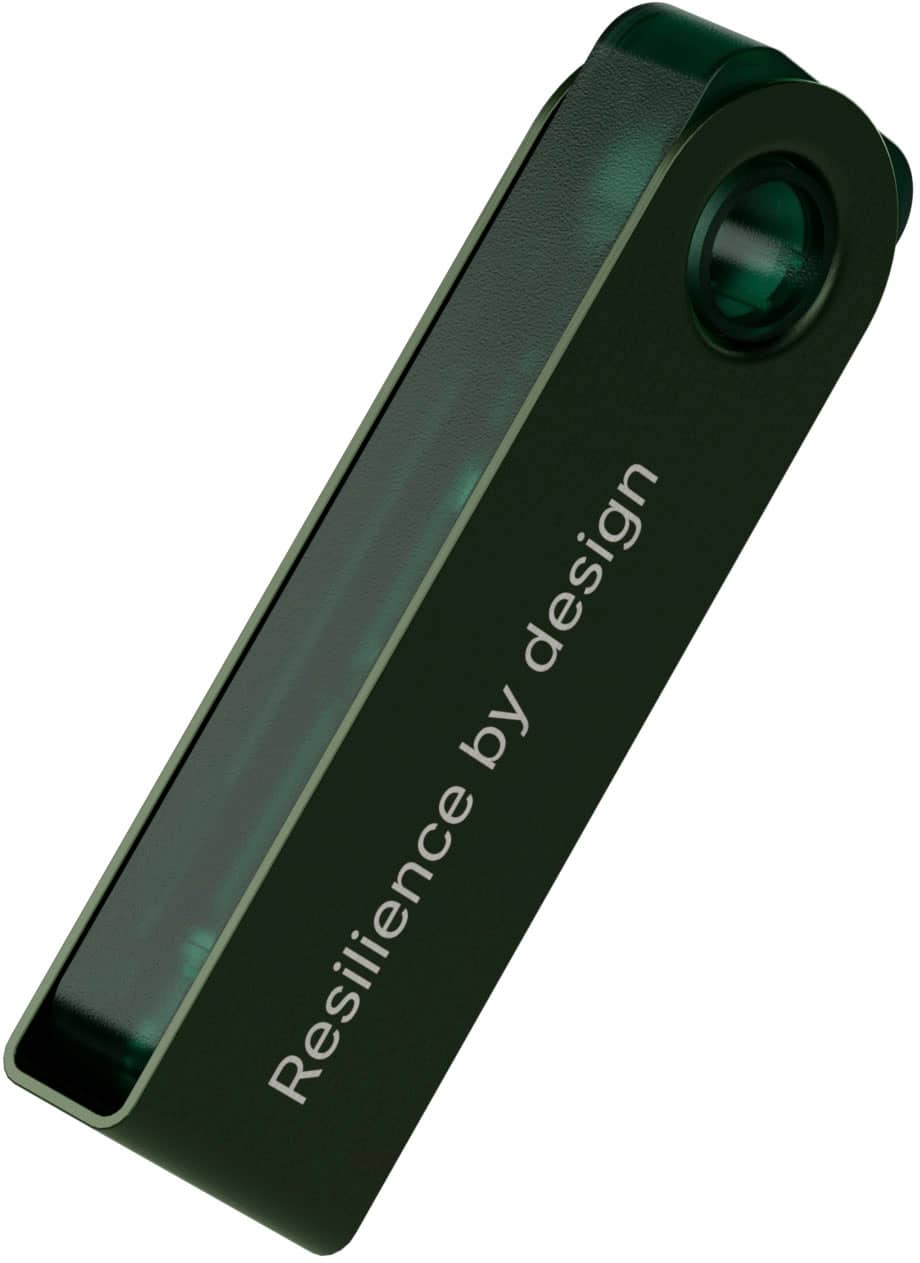 Ledger - Nano S Plus Crypto Hardware Wallet - Emerald Green