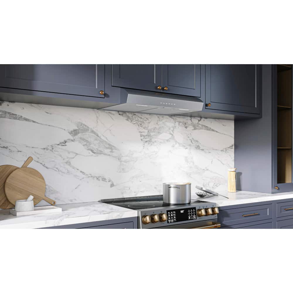 Broan - 30 inches - Convertible - Under cabinet Range Hood - Stainless Steel