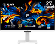 MSI - PRO MAX 271UPXW12G 27" UHD 120Hz 0.03ms QD-OLED FreeSync Premium Pro True Black 400 Pro Monitor (DisplayPort, HDMI) - Matte White