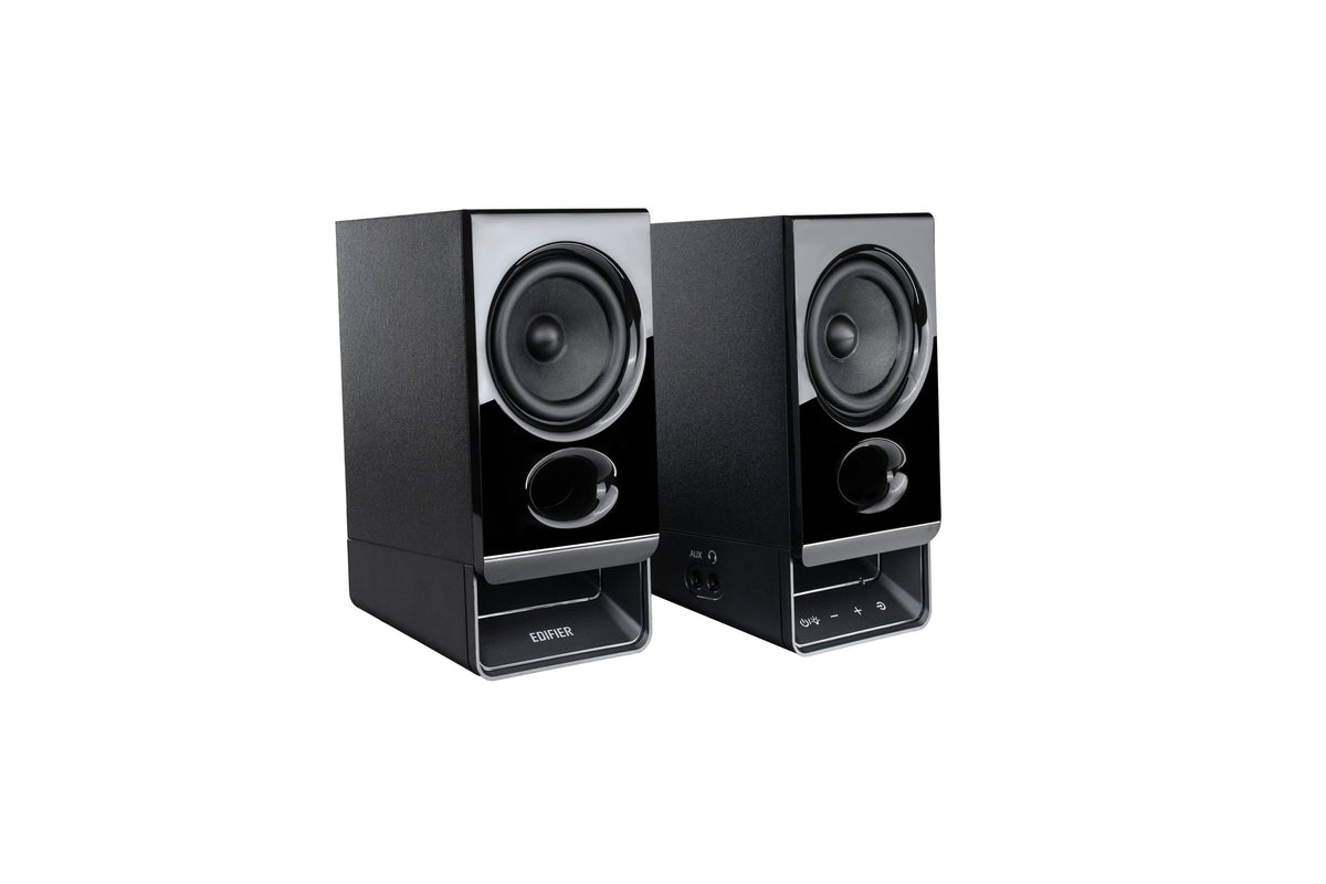 Edifier - R20BT Bluetooth 6.0 Bookshelf Speakers (Pair) - Black