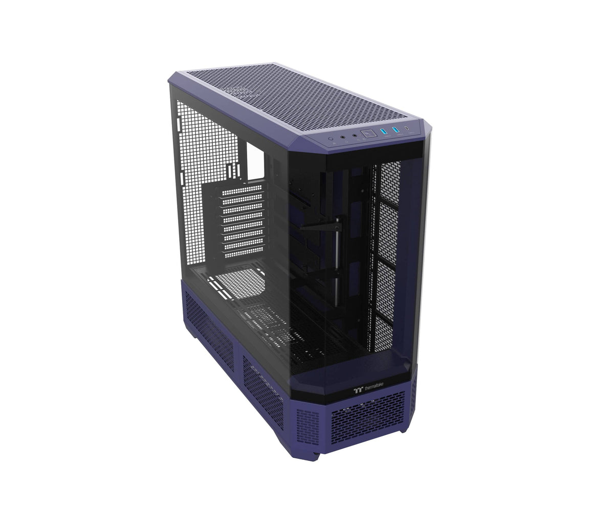 Thermaltake - View 600 TG Full Tower ATX PC Case - Future Dusk