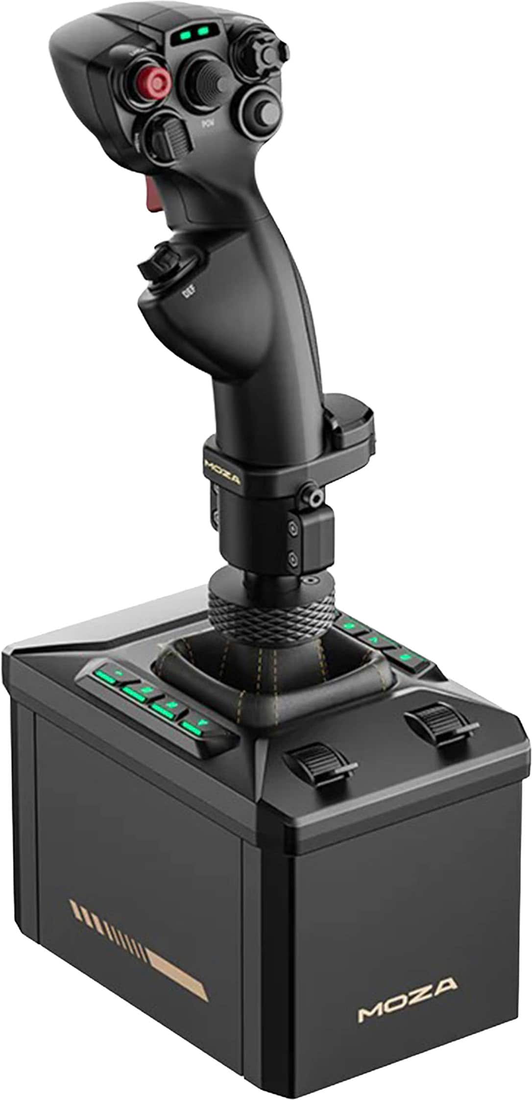 Moza Racing - AB6 Flight Simulator Bundle for Windows - Black