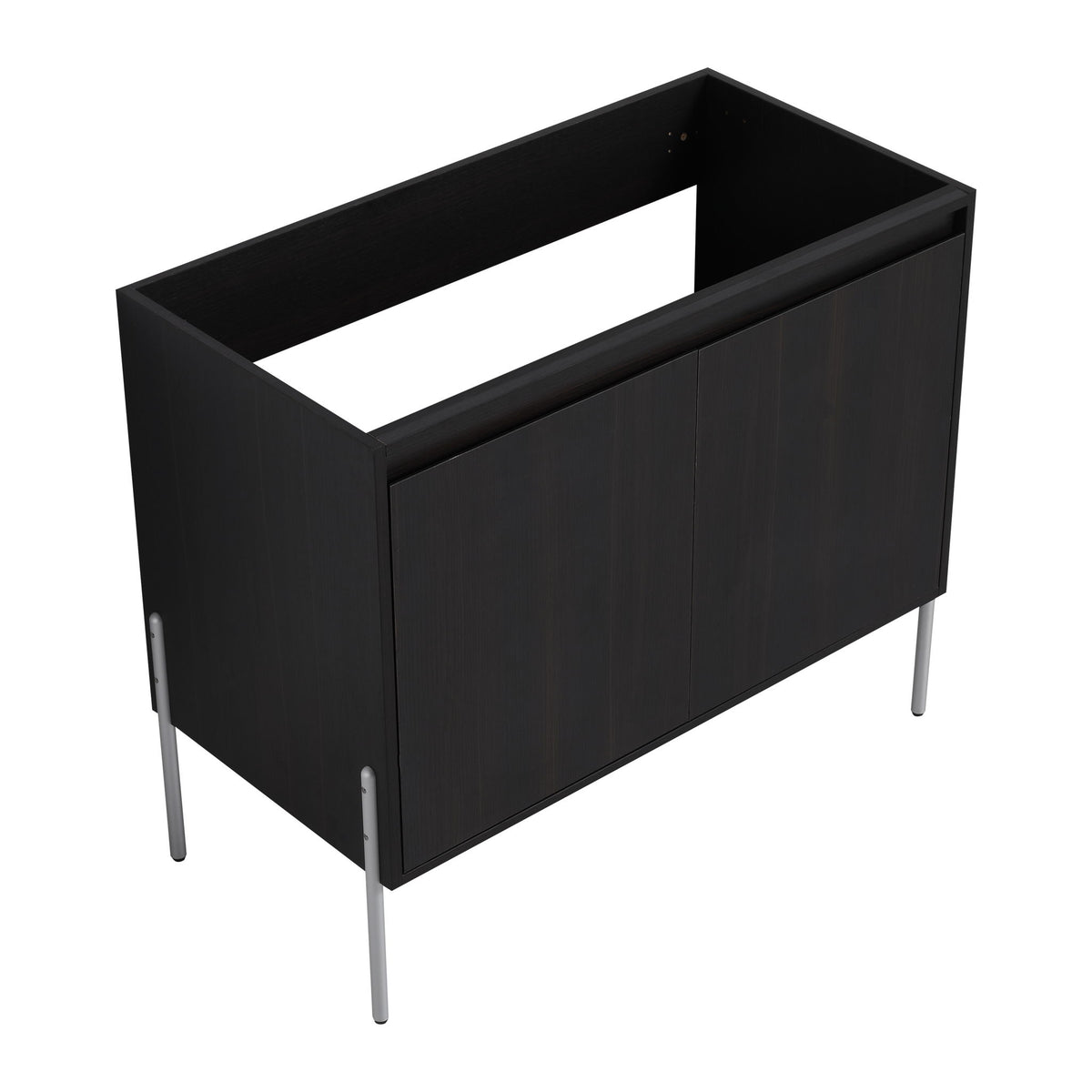 Mueble de baño independiente y puertas de gabinete de cierre suave
