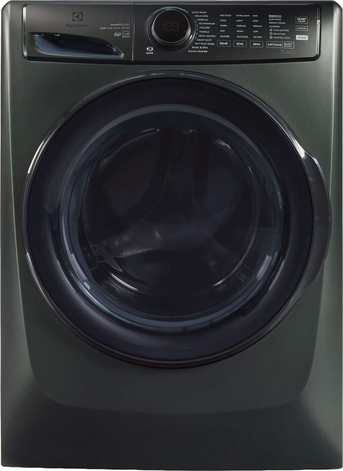 Electrolux - Front Load Perfect Steam™ Washer with LuxCare® Plus Wash and SmartBoost® - 4.5 Cu. Ft - Alpine